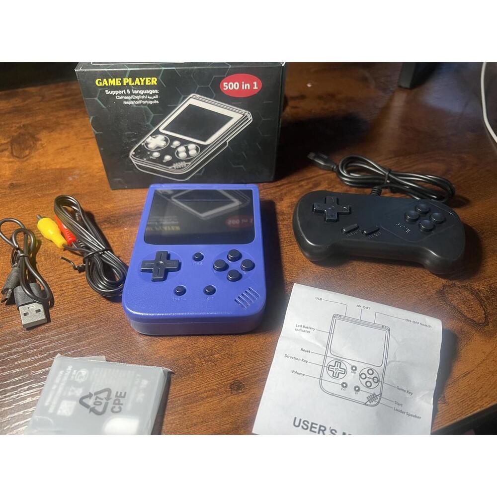 Game Box 2- Player Mode w/ game pad 500 in 1